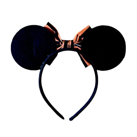 Halloween Minnie Mouse Ears Headband - Picture 2 of 3